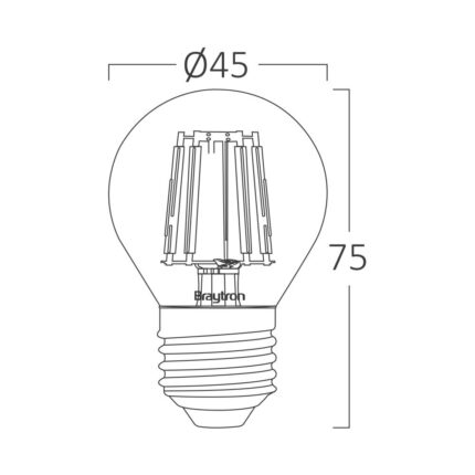 LED sijalica 4W E27 2200K - Slika 3