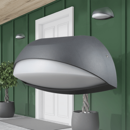 Zidna lampa antracit 7W 3000K - Slika 2