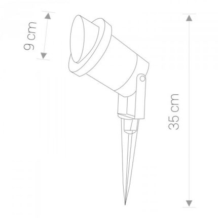 Ubodna lampa BUSH - Slika 3