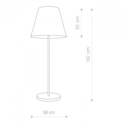 Stona lampa Moss - Slika 3