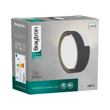 Zidna lampa WALLS-D 12w 6500k - Slika 3