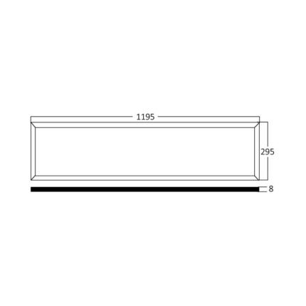 LED panel 45w 3u1 1200x300 ugradni 5000lm - Slika 4