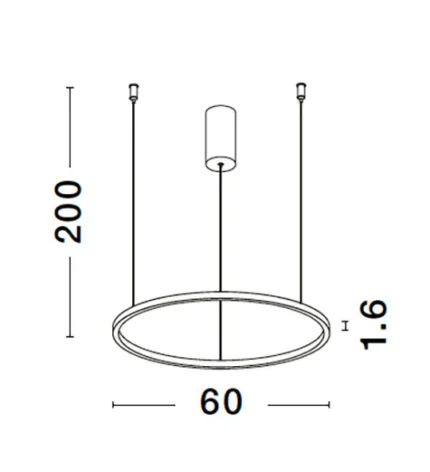 Visilica TARQUIN – 9345603 - Slika 3