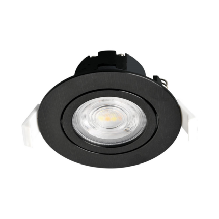 LED spot 3u1 7W crna krug - Slika 3