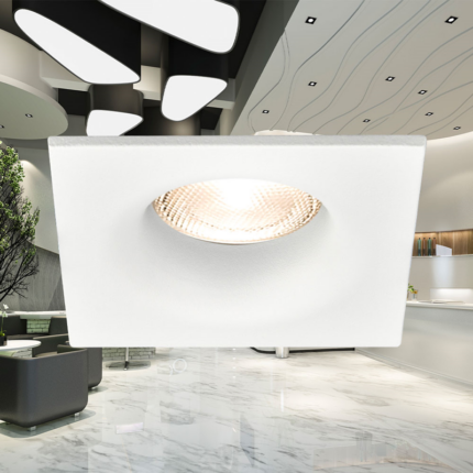 Rozetna TETRA kvadratna bela - Slika 2