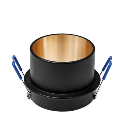 Rozetna ALFA okrugla crno-zlatna - Slika 4