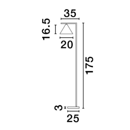 Podna lampa Sway - 9501236 - Slika 3