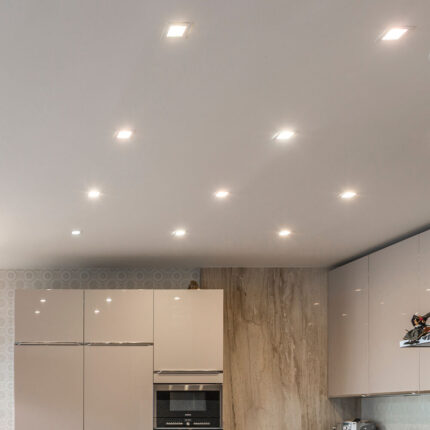 LED panel 12W 4000K ugradni kvadrat - Slika 2