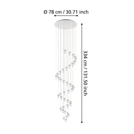 Visilica 39545 PIANOPOLI 1 EGLO - Slika 3