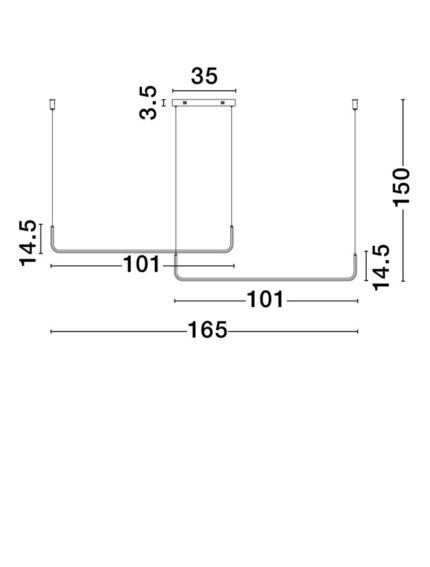 Nova Luce Visilica STRITA 9001103 - Slika 4