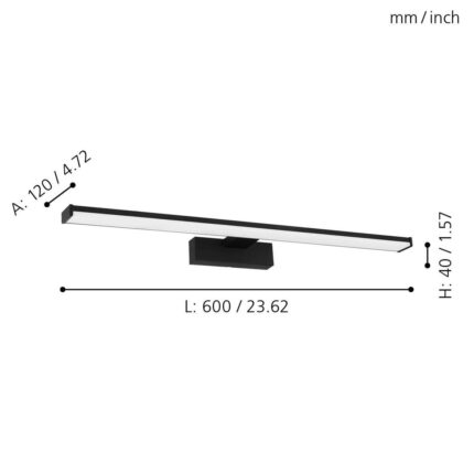 Zidna lampa PANDELLA 98908 EGLO - Slika 3