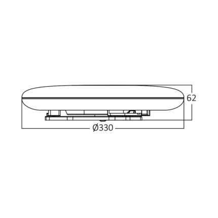 LED plafonjera JADE 30W 6500K IP44 krug - Slika 2