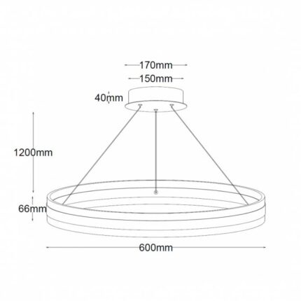 Visilica SOLEA 13 48W 3u1 - Slika 3