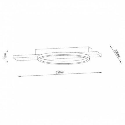 Plafonjera SOLEA 35 16W 3u1 - Slika 3