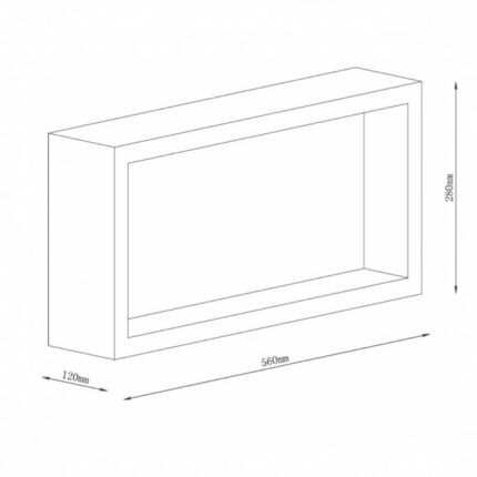 Zidna lampa SOLEA 49 20W 3000K - Slika 3