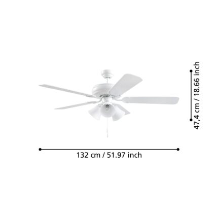 Ventilator 35076 LAS PALMAS EGLO - Slika 2