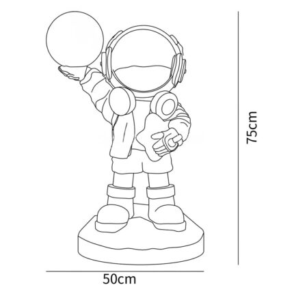Podna lampa Astro Gold - Slika 4