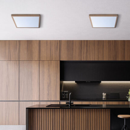 LED Plafonjera JADE 26W 3u1 kvadrat drvo - Slika 2