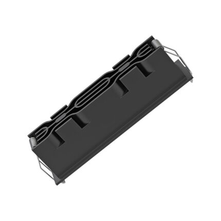 Ugradna linearna LED svetiljka LINEX 9W 3u1 crna - Слика 3