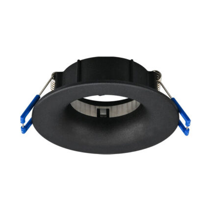 Ugradna rozetna TETRA D krug crna - Slika 3