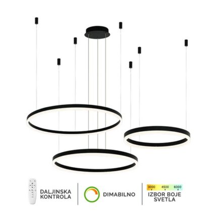 Visilica F2047-130C BK - Slika 1