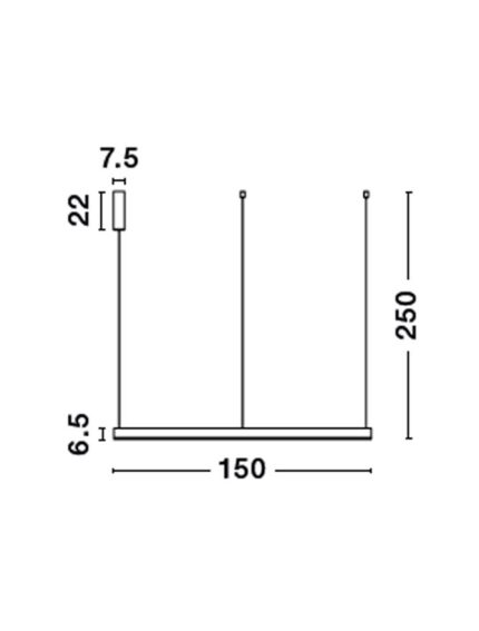 Nova Luce visilica MOTIF 9530203 - Slika 3