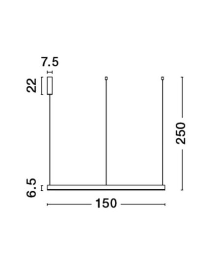 Nova Luce visilica MOTIF 9530204 - Slika 3