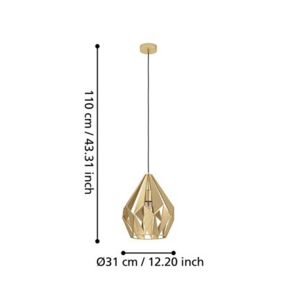 Visilica 43814 CARLTON EGLO - Slika 5