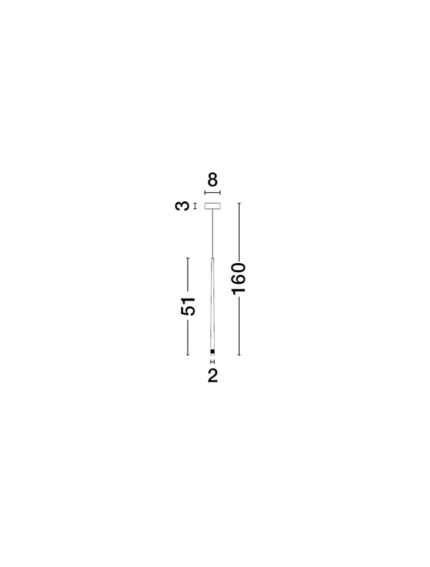 Nova Luce visilica GIONO 9601001 - Слика 4