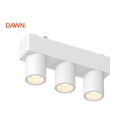 Magnetna 3×spot LED svetiljka 6W 3000K SLIM bela - Slika 1