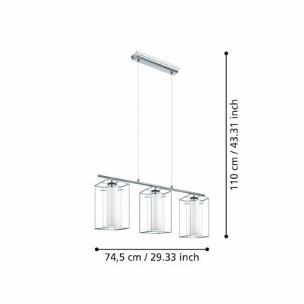 Visilica 94378 LONCINO 1 EGLO - Slika 3