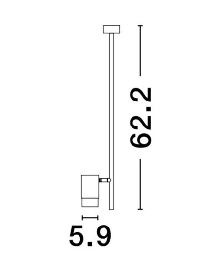Nova Luce visilica PONGO 9010216 - Слика 3
