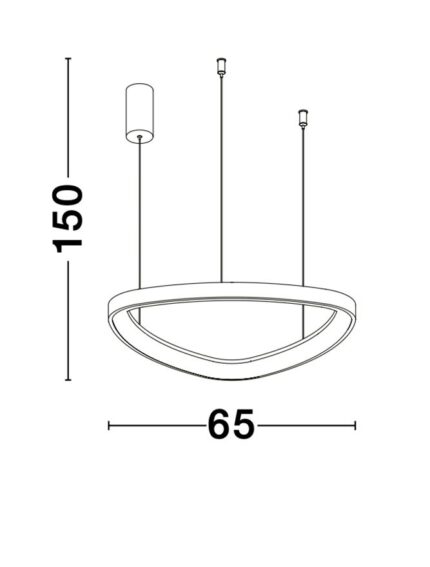 Nova Luce visilica ESTEVA 9053553 - Slika 3