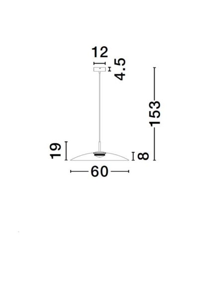 Nova Luce visilica POLIFEMO 9620145 - Слика 4