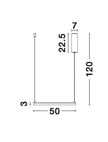 Nova Luce visilica ETERNA 9990736 - Slika 3
