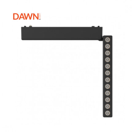 Magnetna rotirajuća LED svetiljka 12W 3000K SLIM crna - Slika 3