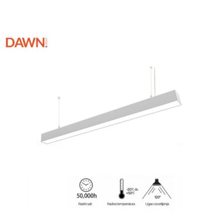LED linearna svetiljka 60W 4000K bela - Слика 1