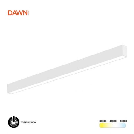 LED linearna svetiljka 33W-45W 3u1 bela - Slika 1