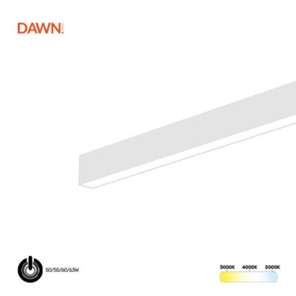 LED linearna svetiljka 50W-63W 3u1 bela - Слика 3