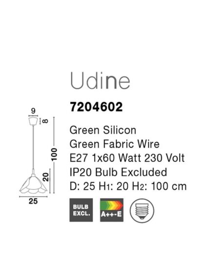 Nova Luce visilica UDINE 7204602 - Slika 4