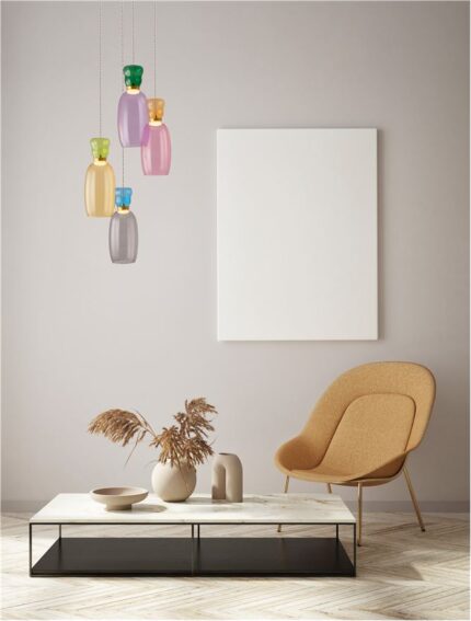 Nova Luce visilica PLUMA 9030549 - Slika 3