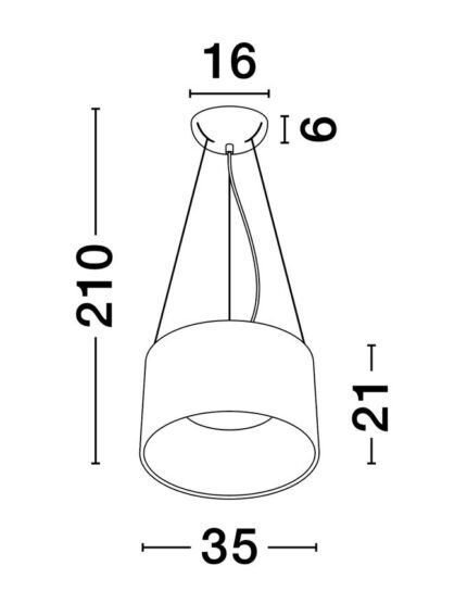 Nova Luce visilica ATIL 9870015 - Slika 4