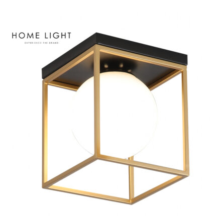 Plafonjera TALIA 71 1×E14 crna/zlato - Slika 1