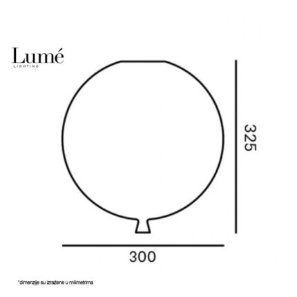 Zidna lampa REGINA 18 plava - Slika 4