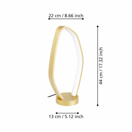 Stona lampa 900918 VALLEROSA EGLO - Slika 4