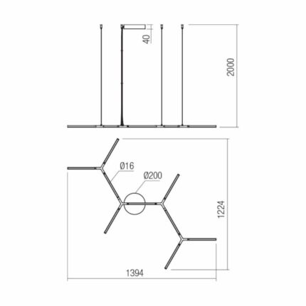 REDO visilica STICK 01-2797 - Slika 3