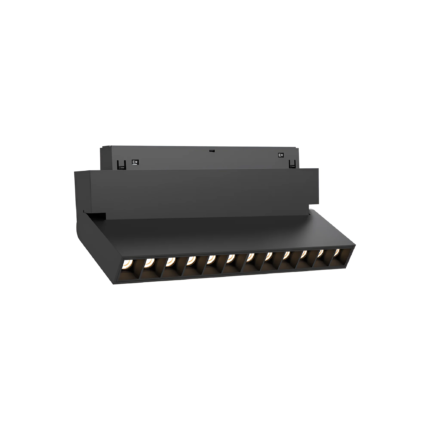 Magnetna zglobna LED spot svetiljka 12W 3u1 dimabilna crna - Slika 1