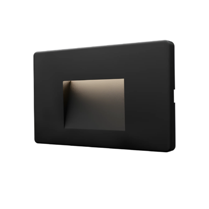 VECTA - LED zidna svetiljka - 3W 3u1 IP65 CRNA - Слика 1