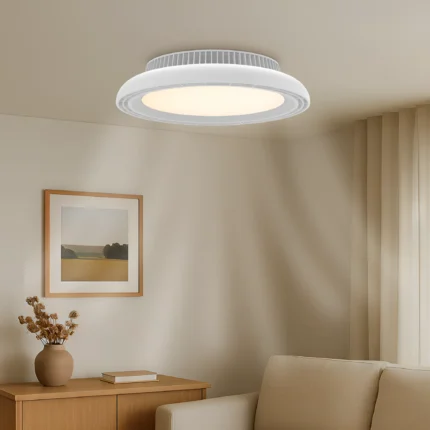 LED plafonski ventilator 24+30W CCT IP20 - daljinsko upravljanje - Slika 4