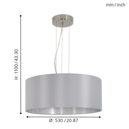 Visilica 31606 MASERLO EGLO - Slika 4